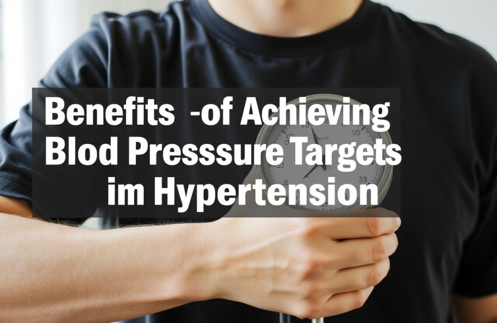 Maximize Health: The Key Benefits of Reaching Blood Pressure Targets in Hypertension Management