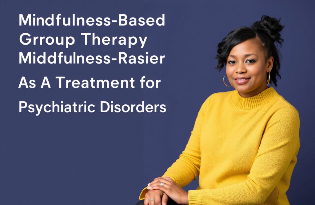 Transforming Mental Health: The Benefits of Mindfulness-Based Group Therapy for Psychiatric Disorders
