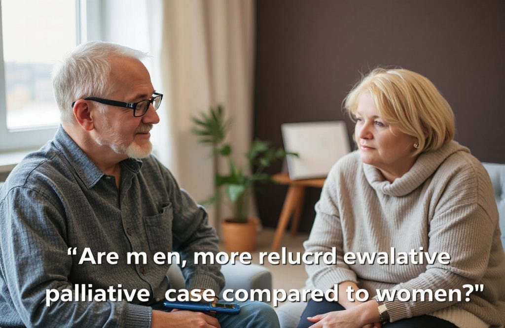 Gender Disparities in Palliative Care: Are Men More Reluctant Than Women?