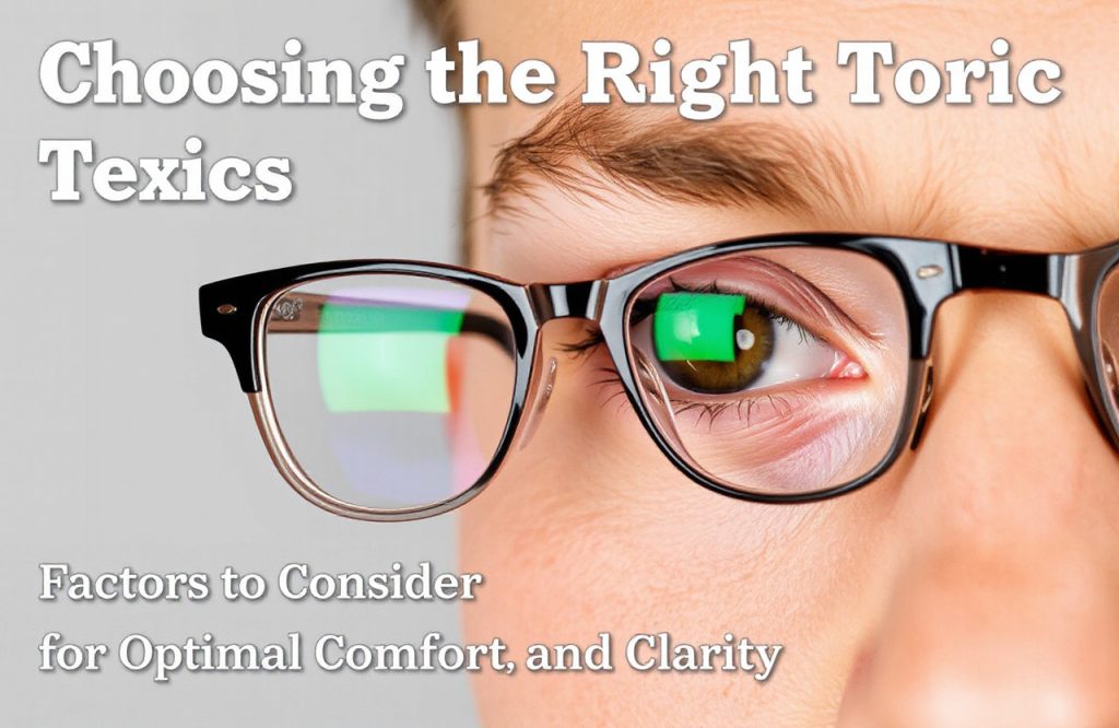 Essential Factors for Choosing the Right Toric Lenses for Ultimate Comfort and Clarity