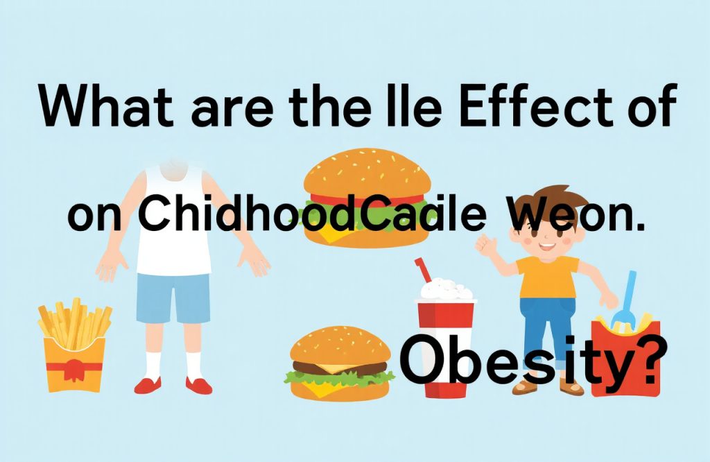 Impact of Fast Food on Childhood Obesity: Understanding the Effects and Solutions