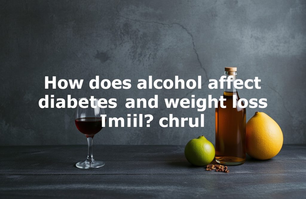 The Impact of Alcohol on Diabetes Management and Weight Loss Success