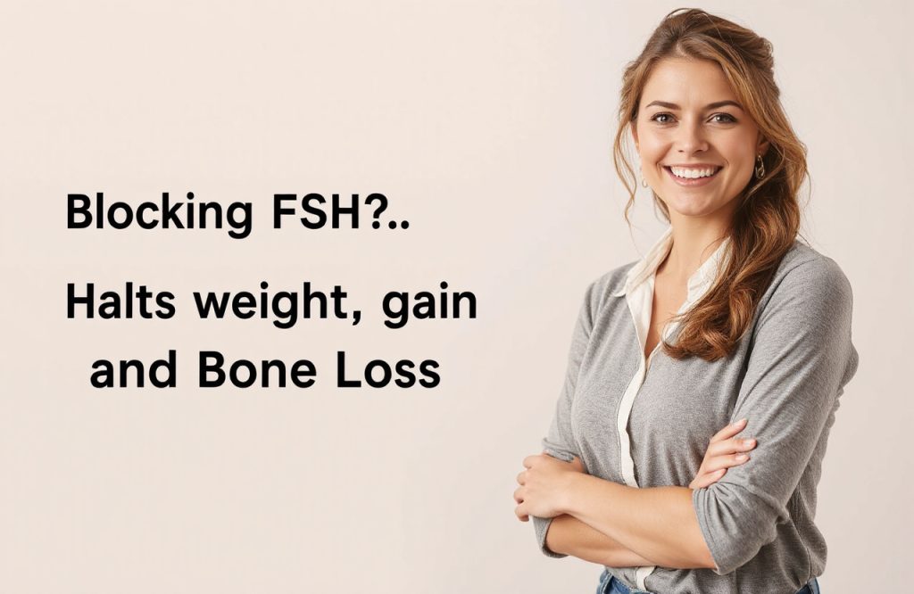 Combat Menopause: How Blocking FSH Hormone Can Prevent Weight Gain and Bone Loss