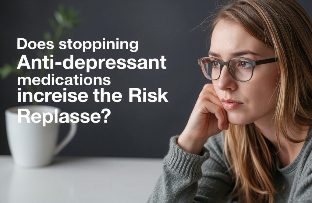 Understanding the Risks: Does Discontinuing Antidepressant Medications Lead to Relapse?