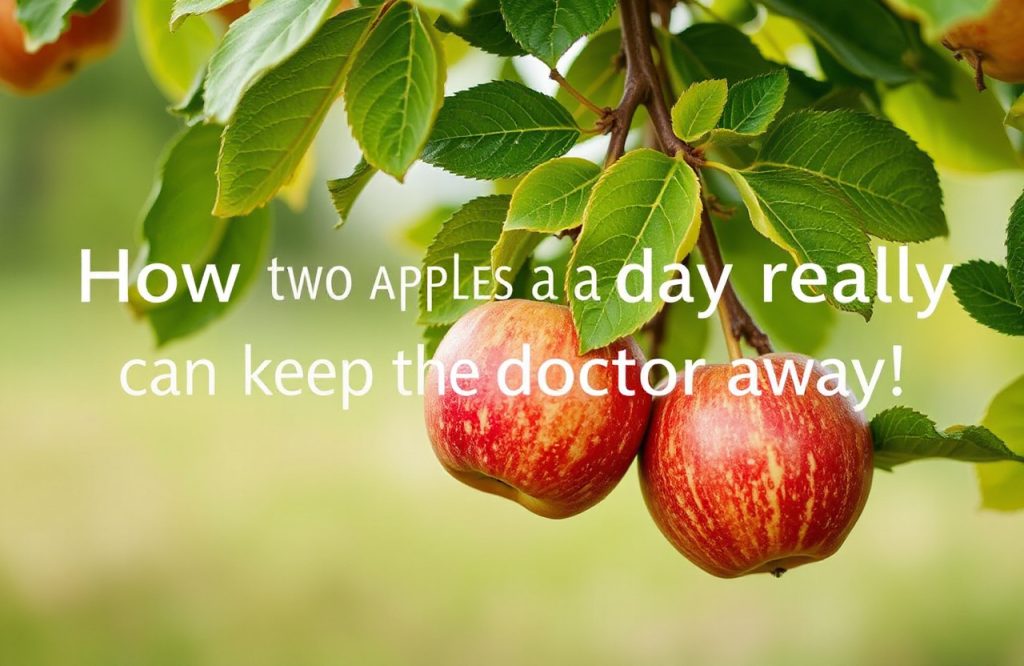 Two Apples a Day: The Surprising Health Benefits That Keep the Doctor Away