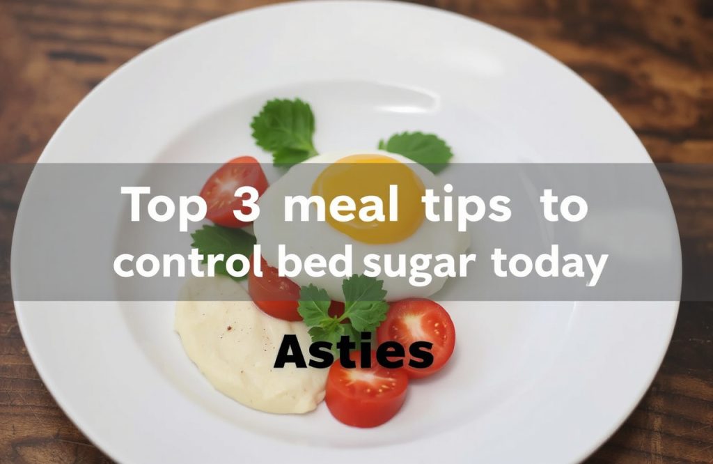 Essential Meal Tips to Control Blood Sugar: Top 3 Strategies for Today