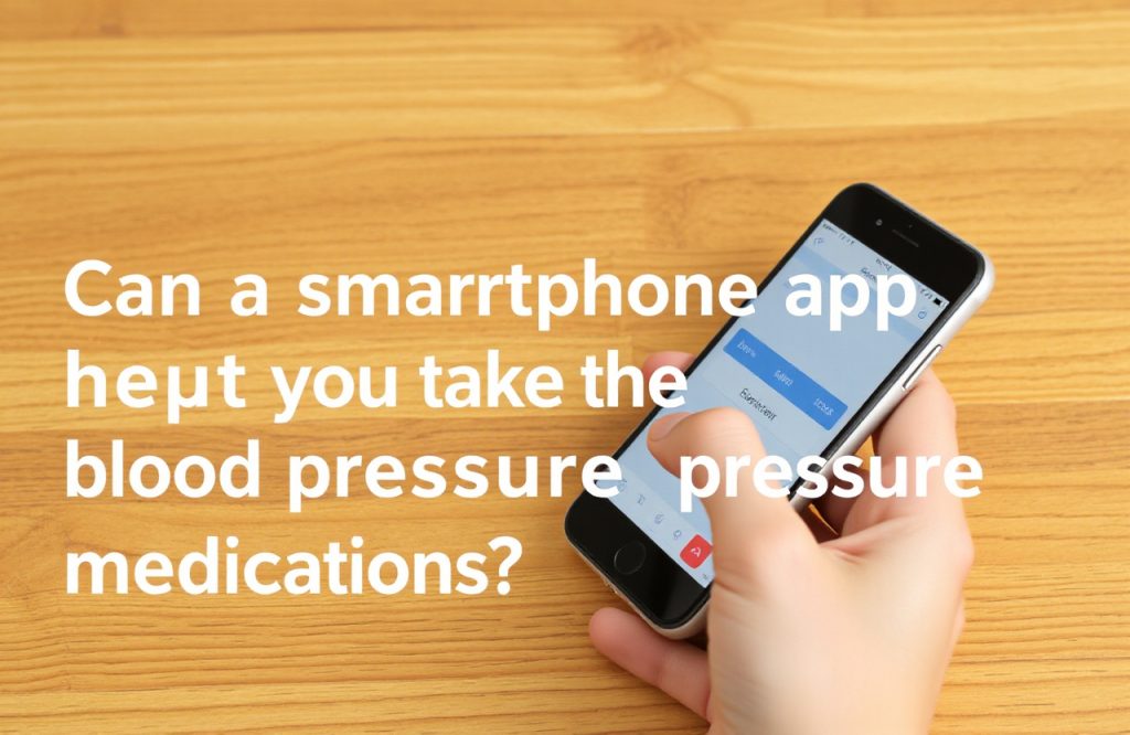 Boost Your Health: How Smartphone Apps Can Optimize Your Blood Pressure Medication Routine