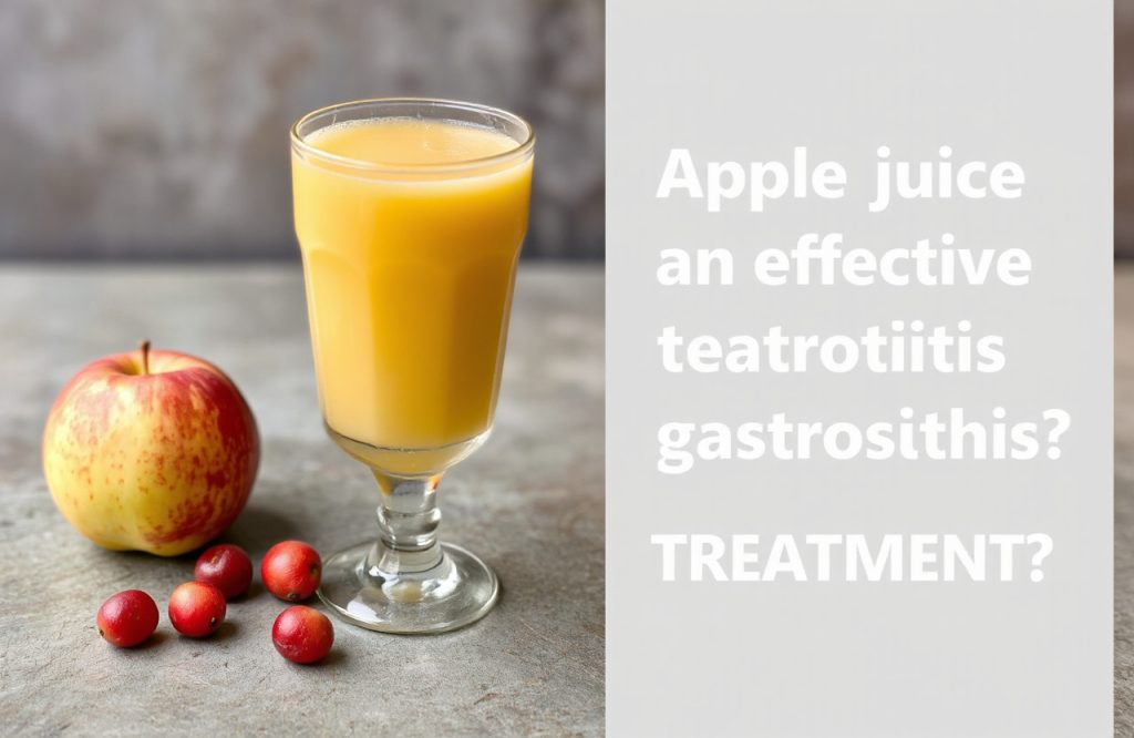 Exploring the Effectiveness of Apple Juice as a Treatment for Gastroenteritis