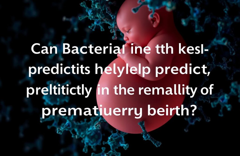 Exploring the Link Between Birth Canal Bacteria and Premature Birth Predictions