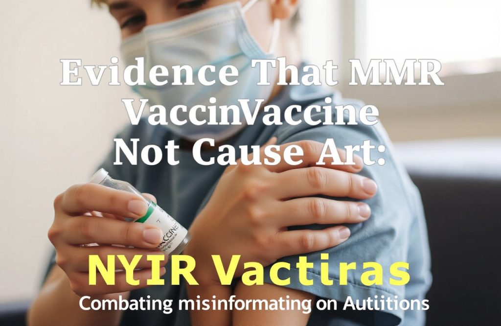 MMR Vaccine and Autism: Clearing the Air with New Evidence Against Misinformation