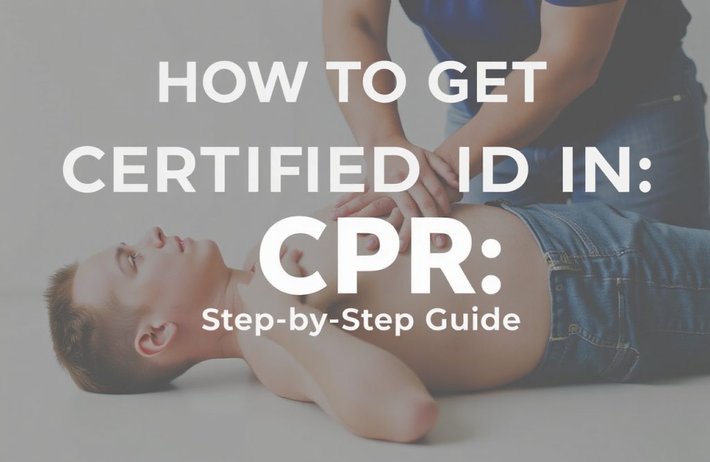 Your Ultimate Step-by-Step Guide to Getting CPR Certified
