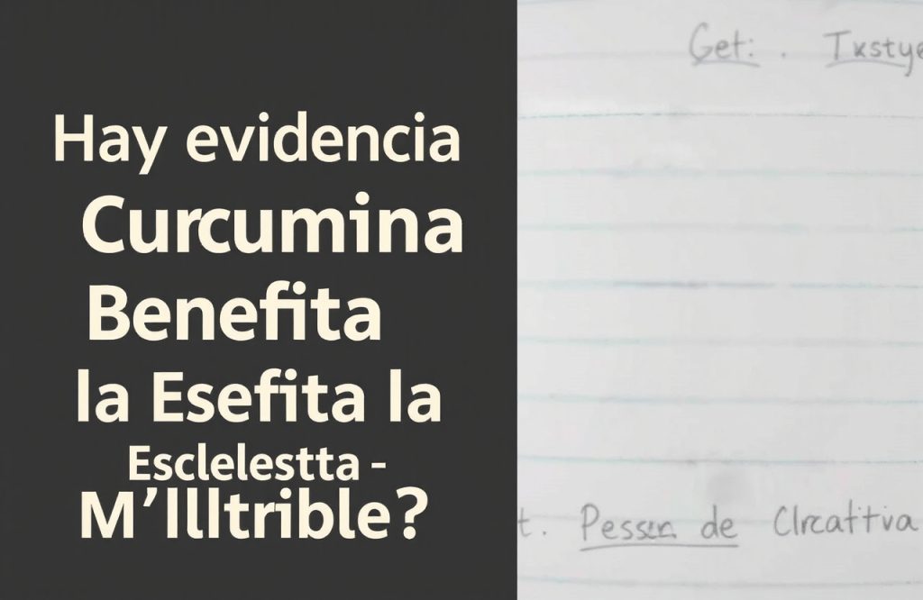 Descubre Cómo la Curcumina Puede Beneficiar a Pacientes con Esclerosis Múltiple