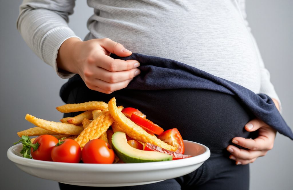 Impact of High-Fat Diet During Pregnancy on Genes Linked to Weight Gain