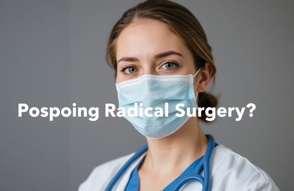 Can Women with a BRCA Mutation Safely Delay Radical Surgery?