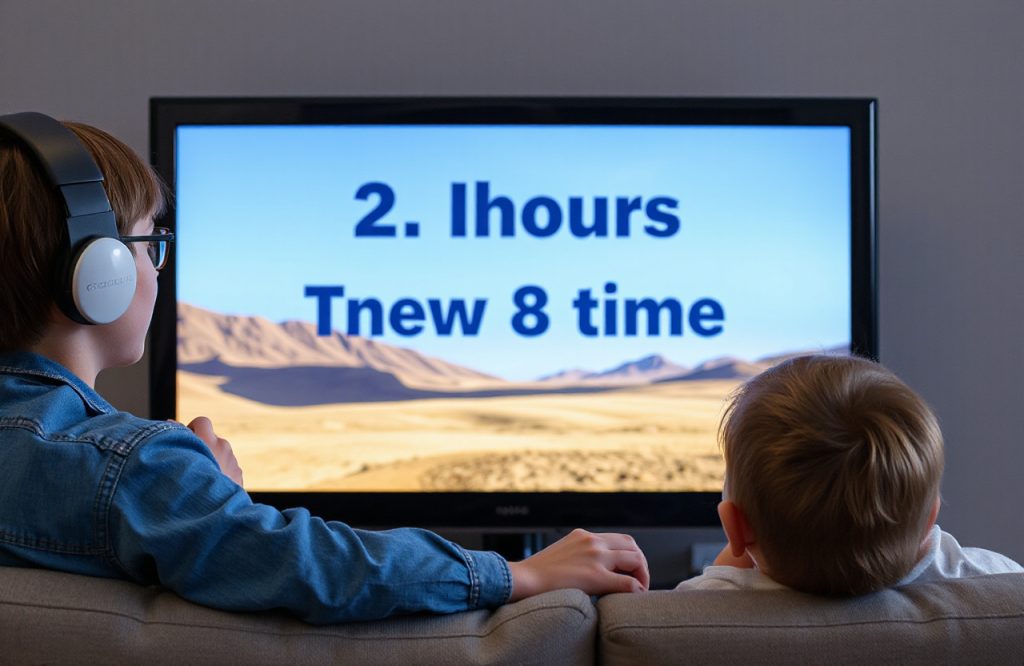 Two-Hour Screen Time Limit for Children Linked to Enhanced Cognitive Development