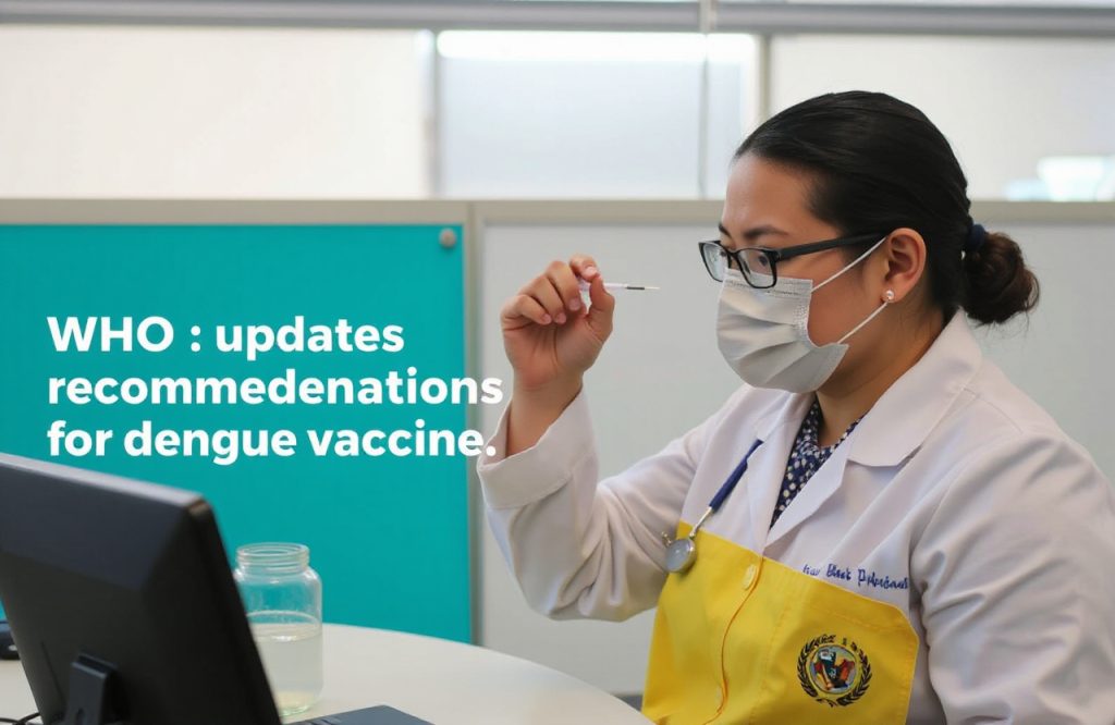 WHO Revamps Guidelines for Dengue Vaccine: Key Updates and Recommendations
