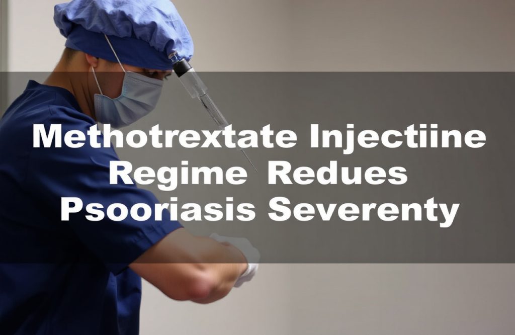 Effective Methotrexate Injection Regimen Significantly Lowers Psoriasis Severity