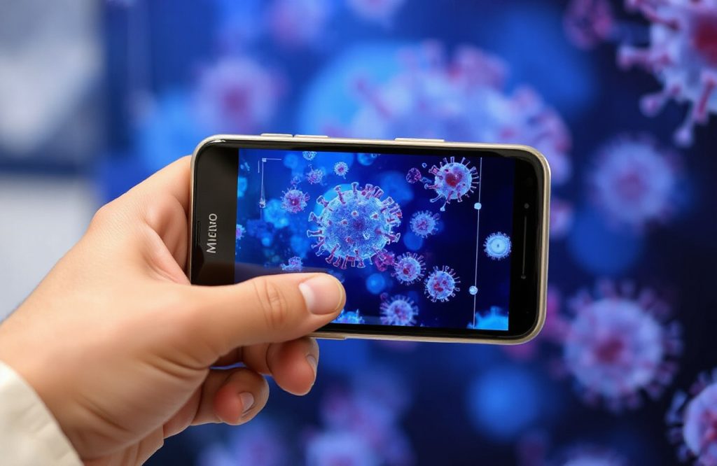 Smartphone Technology: Revolutionizing Virus Detection in Biological Samples