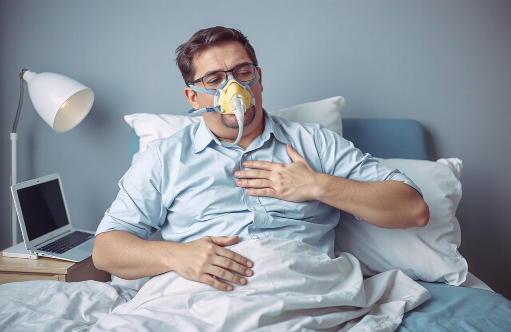 Link Between Obstructive Sleep Apnea and Increased Risks of Angina, Diabetes, and Heart Attack