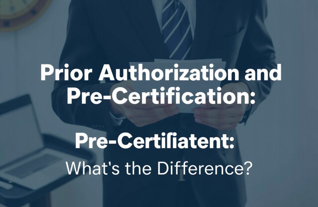 Decoding Prior Authorization and Pre-Certification: Key Differences Explained