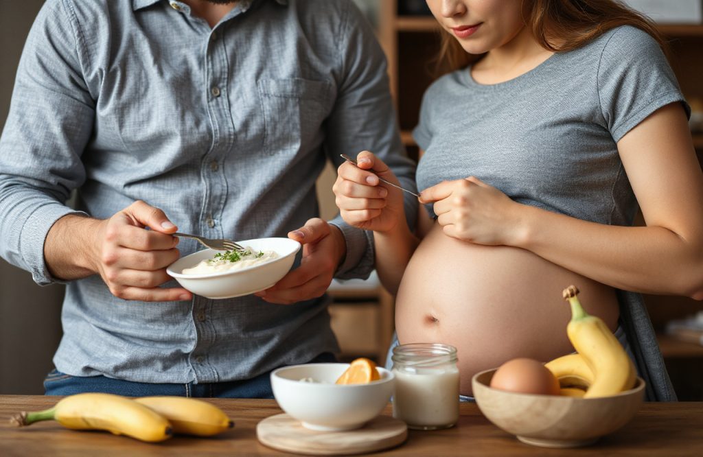 How Fathers Poor Eating Habits Before Conception Affect Childs Future Health