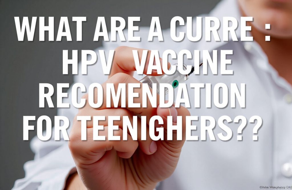 Current HPV Vaccine Recommendations for Teenagers: What You Need to Know