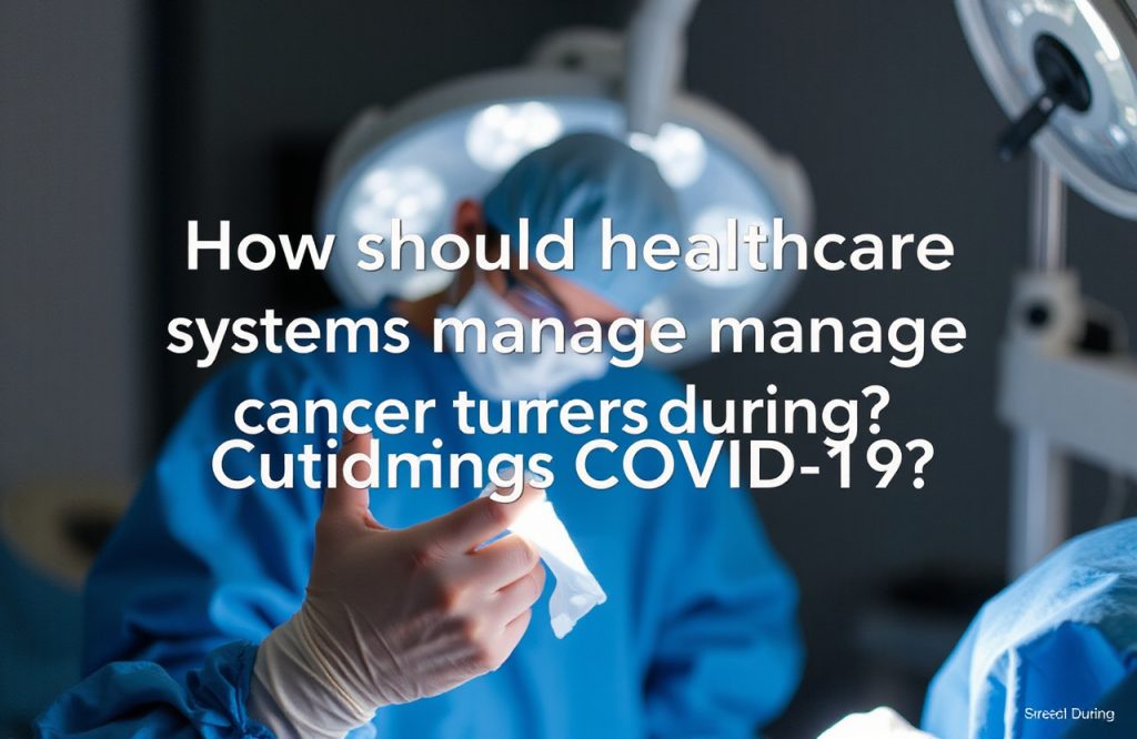 Optimizing Cancer Surgery Management in Healthcare Systems During the COVID-19 Pandemic