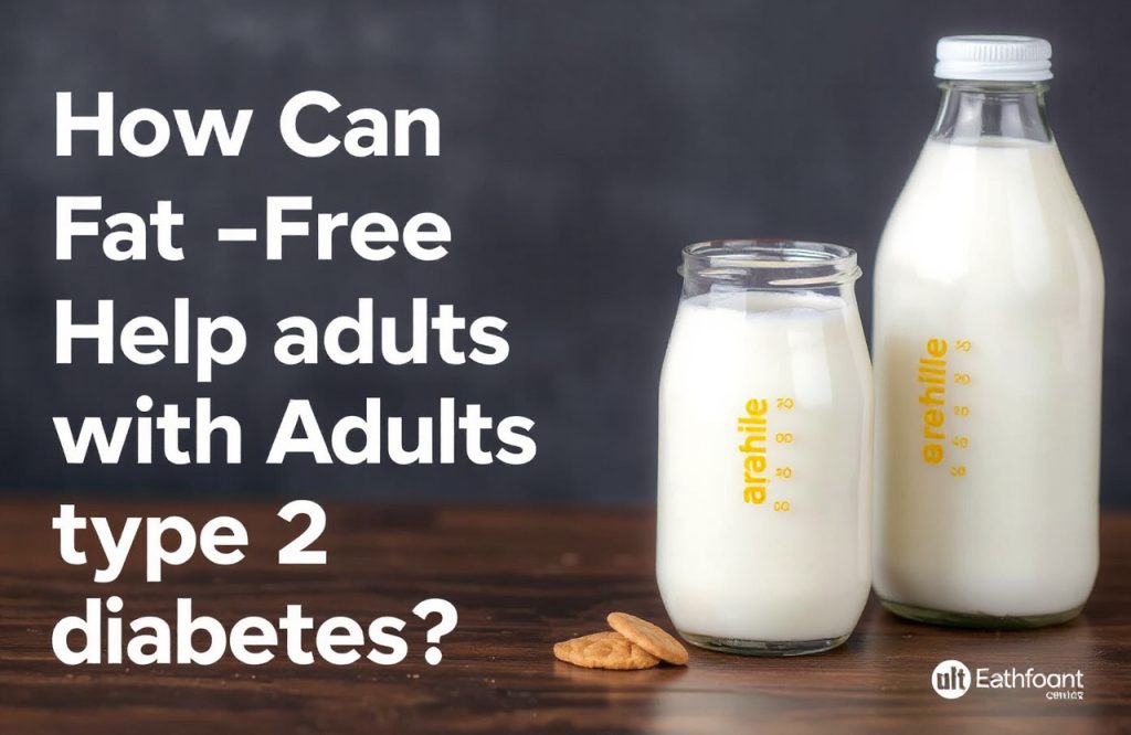 Benefits of Fat-Free Milk for Adults Managing Type 2 Diabetes