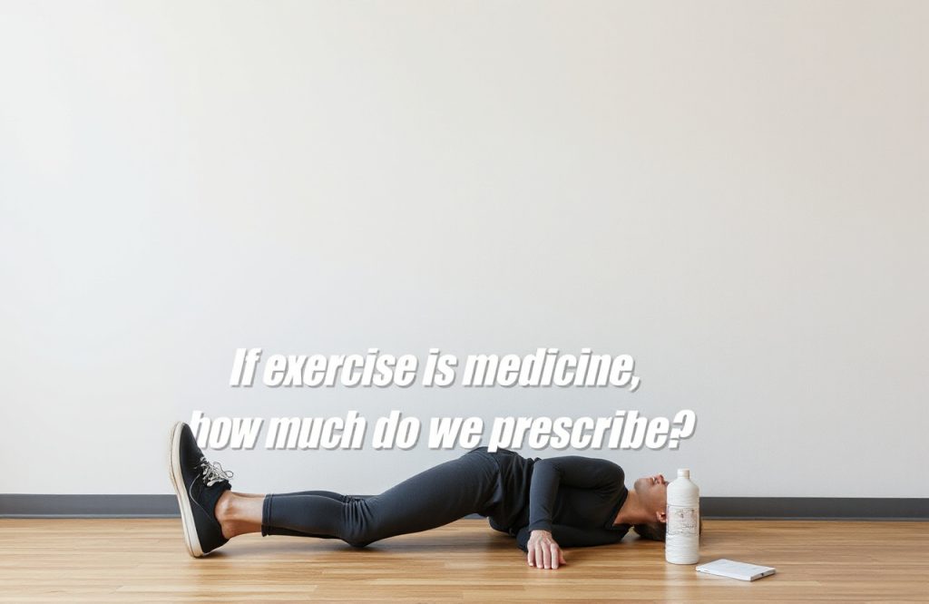 Determining the Right Dose of Exercise: How Much Movement is Prescribed as Medicine?