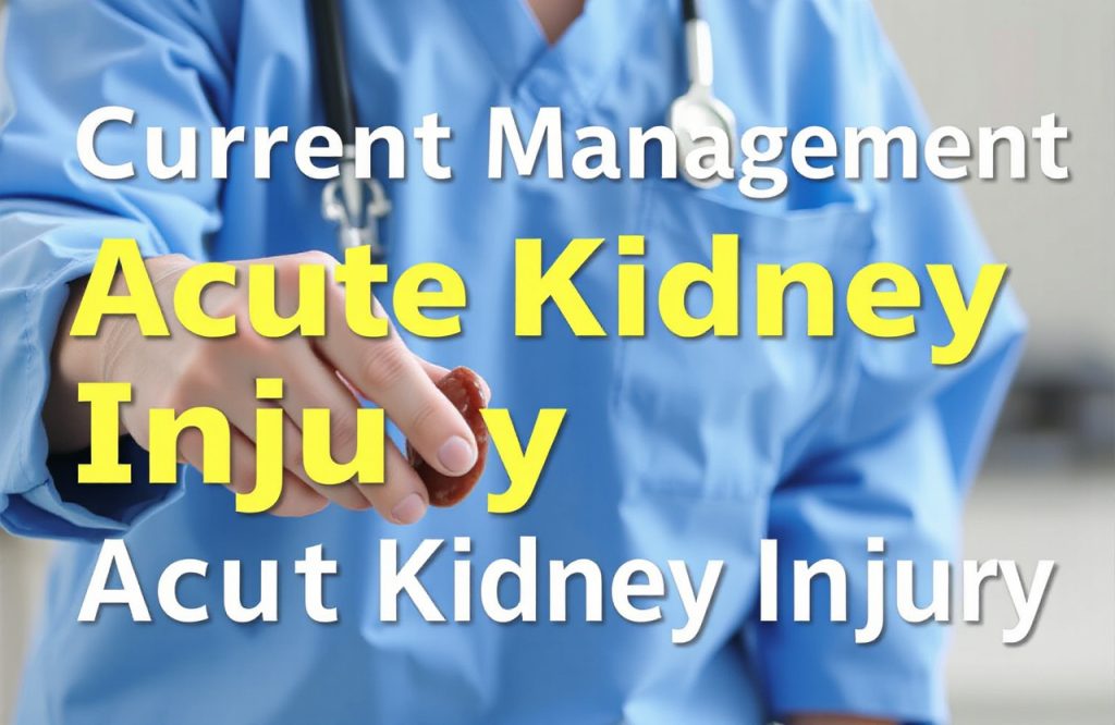 Effective Strategies for Current Clinical Management of Acute Kidney Injury