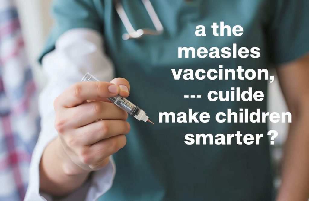 Exploring the Connection Between Measles Vaccination and Childrens Cognitive Development