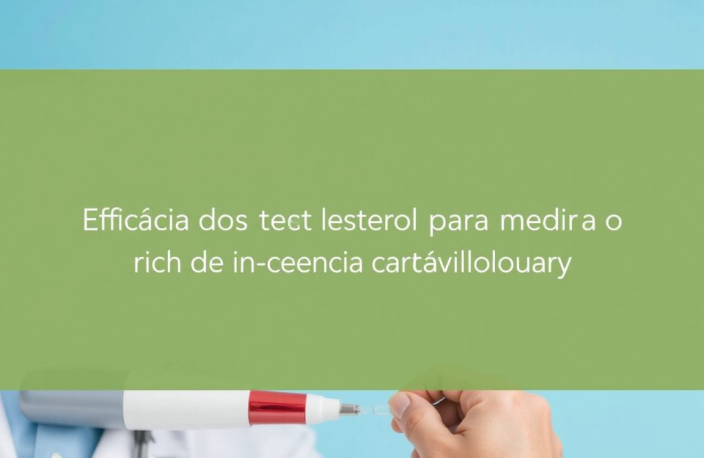 Eficácia dos Testes de Colesterol na Avaliação do Risco de Doença Cardiovascular