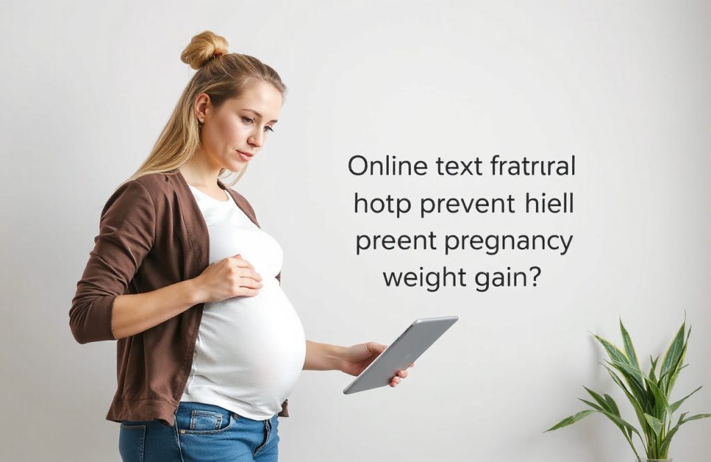 Exploring the Impact of Online Interventions on Preventing Excessive Pregnancy Weight Gain