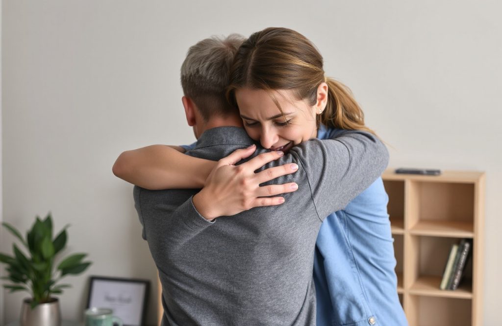 The Benefits of Hugging During Conflict-Related Distress: A Path to Emotional Healing