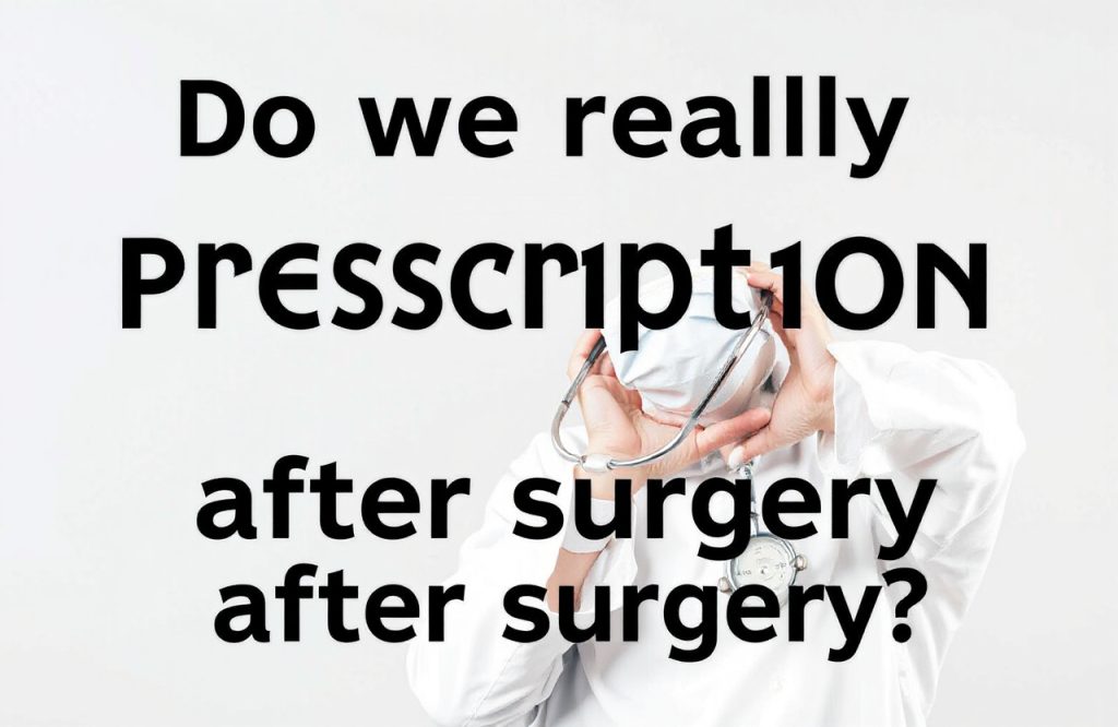 Exploring the Necessity of Prescription Opioids After Surgery: What You Need to Know