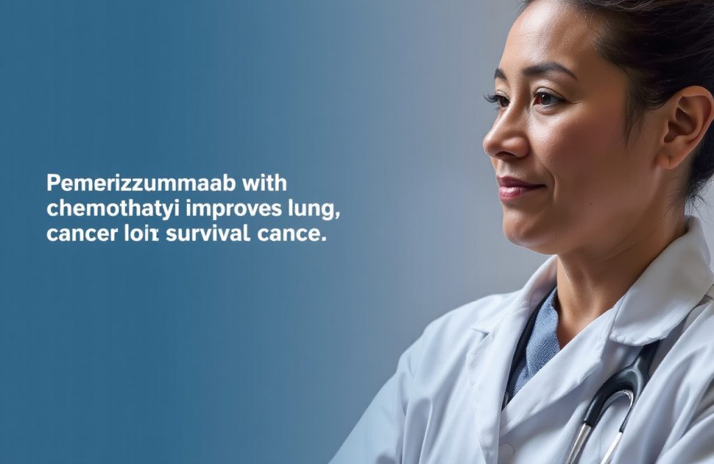 Pembrolizumab Combined with Chemotherapy Boosts Survival Rates in Lung Cancer Patients