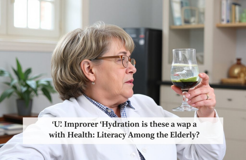 Bridging the Gap in Health Literacy: Understanding Improper Hydration Issues Among the Elderly