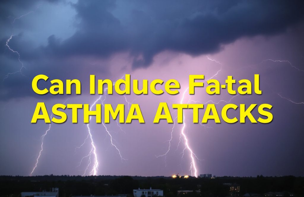 The Hidden Danger of Thunderstorms: How Severe Weather Can Trigger Life-Threatening Asthma Attacks