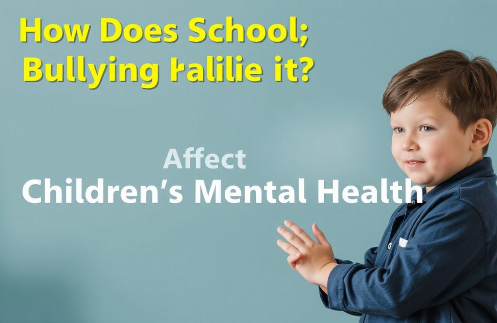 Understanding the Impact of School Bullying on Childrens Mental Health