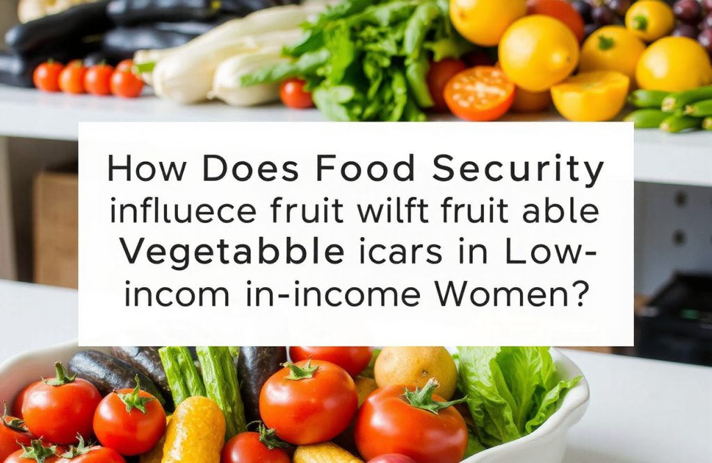 Impact of Food Security on Fruit and Vegetable Consumption Among Low-Income Women