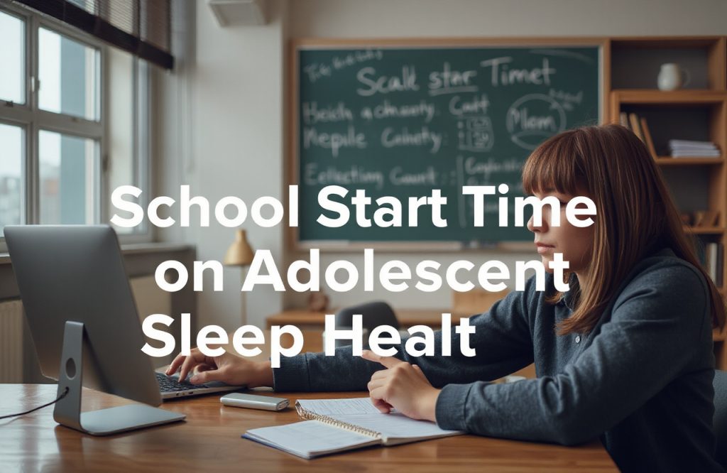 Exploring the Impact of School Start Time on Adolescent Sleep Health: A Comprehensive Analysis
