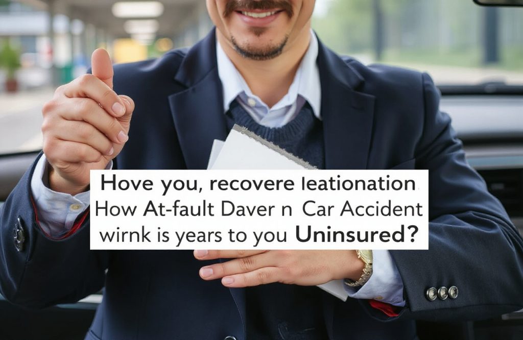 Navigating Uninsured Motorist Claims: How to Secure Compensation After a Car Accident
