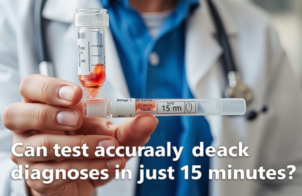 Rapid Blood Test for Heart Attack Diagnosis: 15-Minute Accuracy Explained