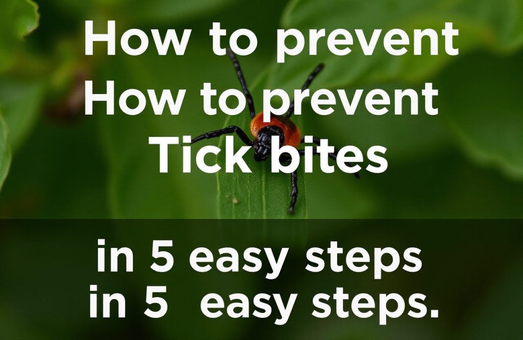 5 Simple Steps to Prevent Tick Bites and Stay Safe Outdoors