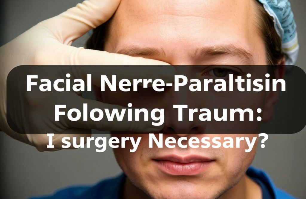 Understanding Facial Nerve Paralysis After Trauma: Do You Need Surgery?