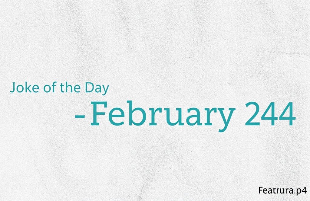 Hilarious Joke of the Day for February 24 to Brighten Your Day