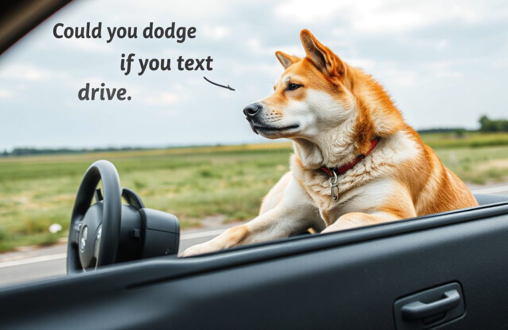 Dodge a Dingo: The Dangers of Texting and Driving Explained