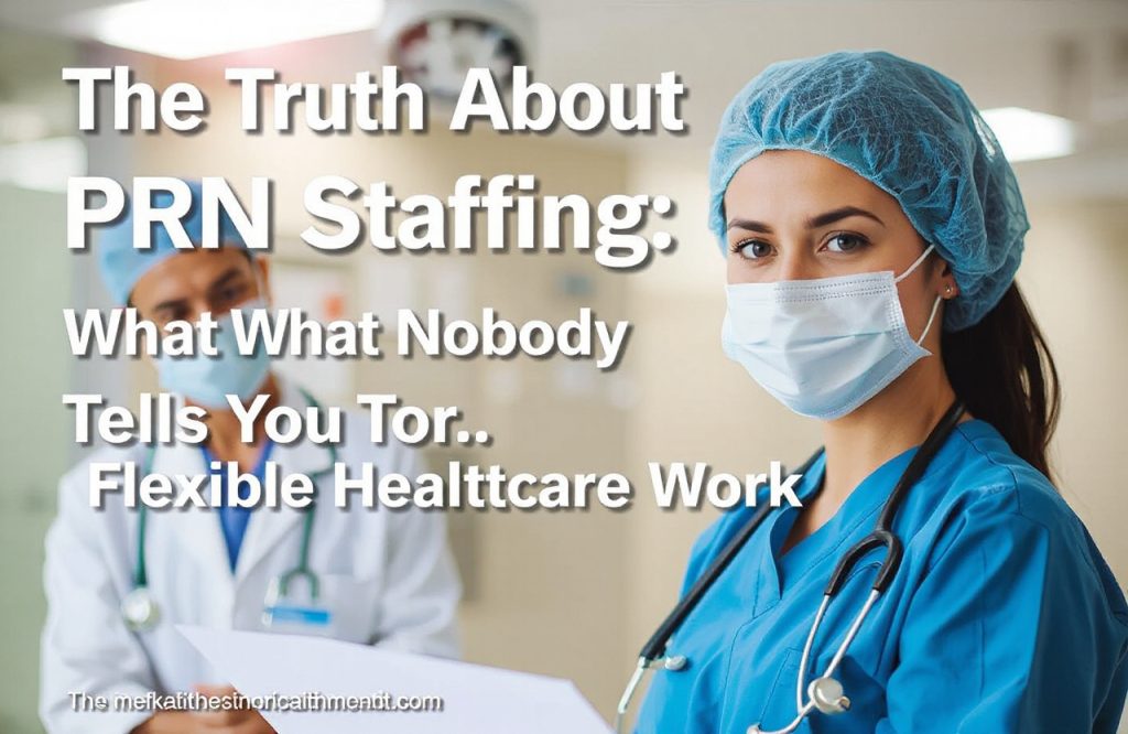 Unveiling PRN Staffing: Essential Insights on Flexible Healthcare Work You Need to Know