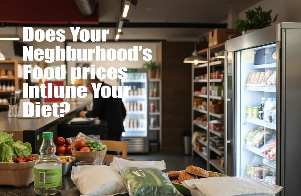 How Neighborhood Food Prices Impact Your Dietary Choices