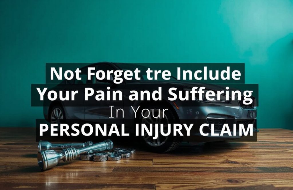 Maximize Your Personal Injury Claim: The Importance of Including Pain and Suffering